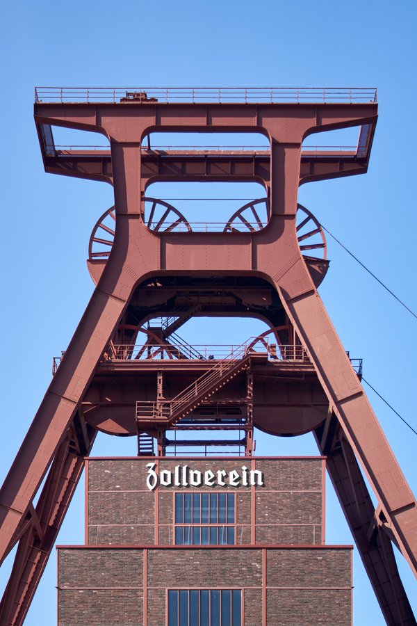 Essen (DE), Zeche Zollverein, Schacht XII -- 2014 -- 1401