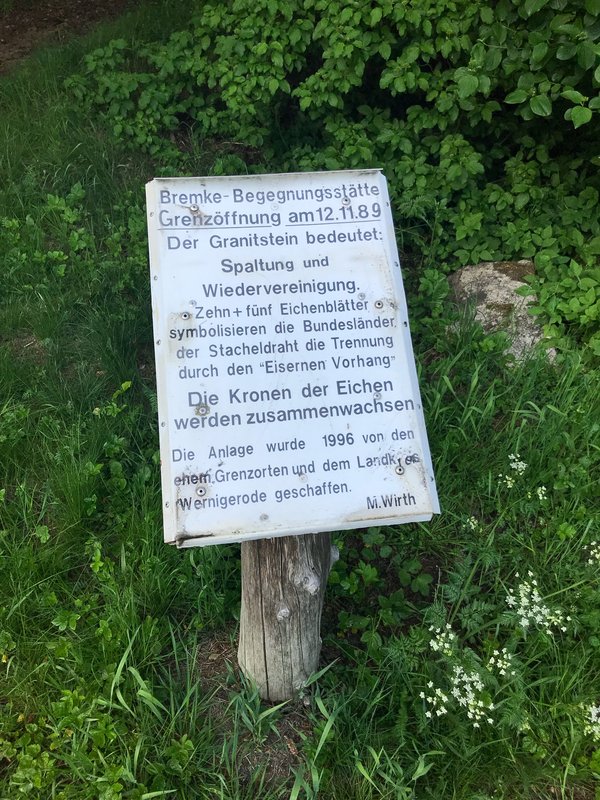 Oberharz am Brocken (DE), Grenzdenkmal Elend -- 2019 -- 0308