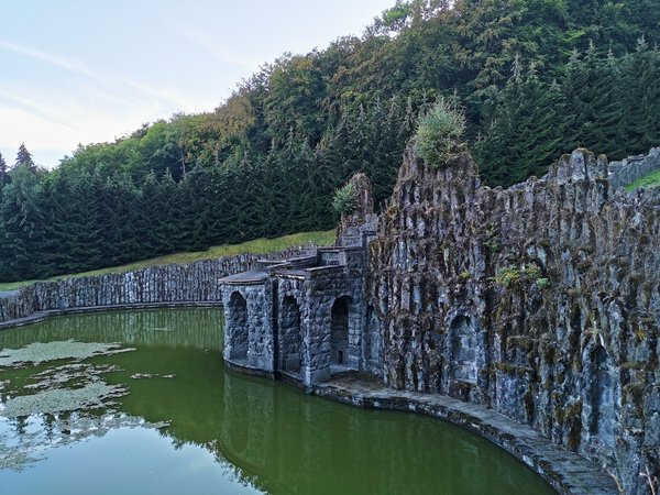Kassel (DE), Bergpark Wilhelmshöhe, Neptungrotte -- 2020 -- 171552