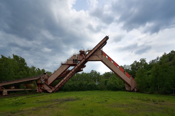 Essen (DE), Zeche Zollverein, Portalkratzer -- 2022 -- 0013