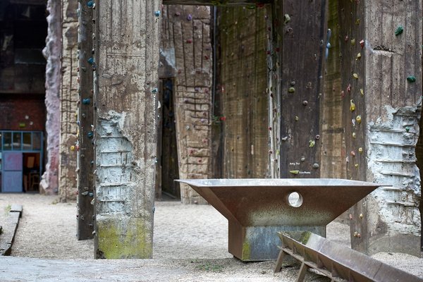 Duisburg (DE), Landschaftspark Nord, Kletterwand -- 2022 -- 0154
