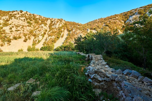 Zadar (HR), Krupa-Canyon, Kudin-Brücke -- 2022 -- 0093