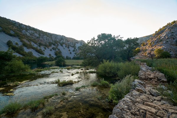 Zadar (HR), Krupa-Canyon, Kudin-Brücke -- 2022 -- 0143