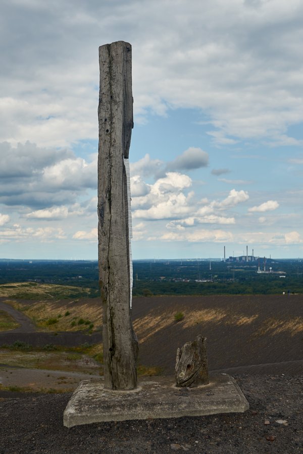 Bottrop (DE), Halde Haniel, Totems -- 2023 -- 0056