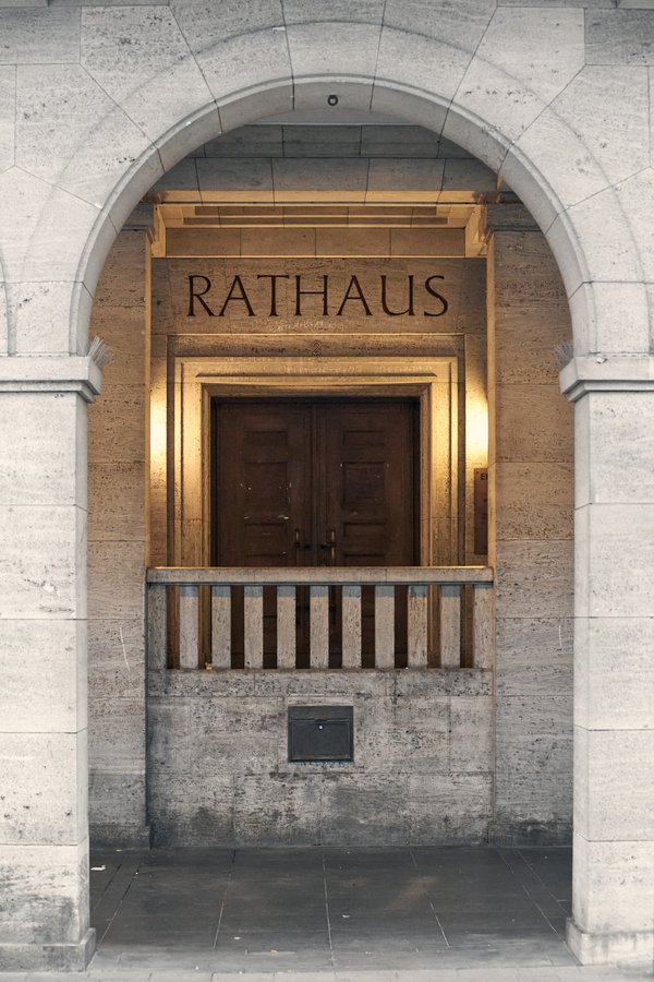 Neuss (DE), Rathaus -- 2023 -- 0011