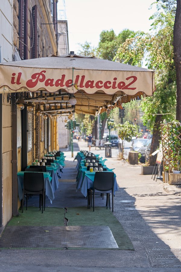 Rom (IT), Restaurant „Il Padellaccio 2“ -- 2024 -- 0054