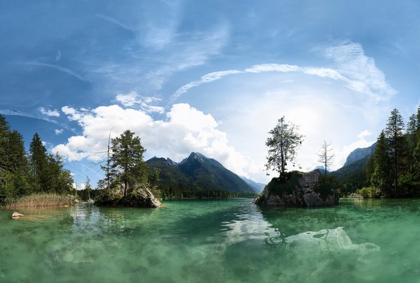 Ramsau bei Berchtesgaden (DE), Hochkalter vom Hintersee -- 2024 -- 0240-92
