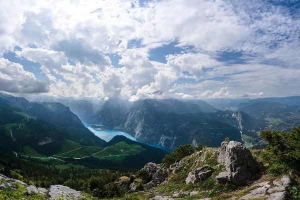 Schönau am Königssee (DE), Königssee vom Jenner -- 2024 -- 0357-88