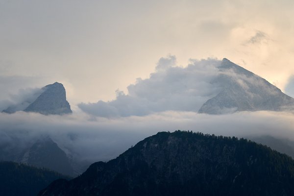 Berchtesgaden (DE), Watzmann von Norden -- 2024 -- 0815