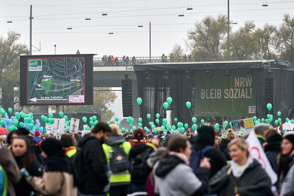 Düsseldorf (DE), „NRW bleib sozial“ -- 2024 -- 0215