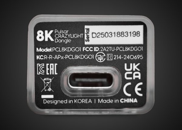 Pulsar X2 CrazyLight, 8K Dongle -- 2025 -- 0151